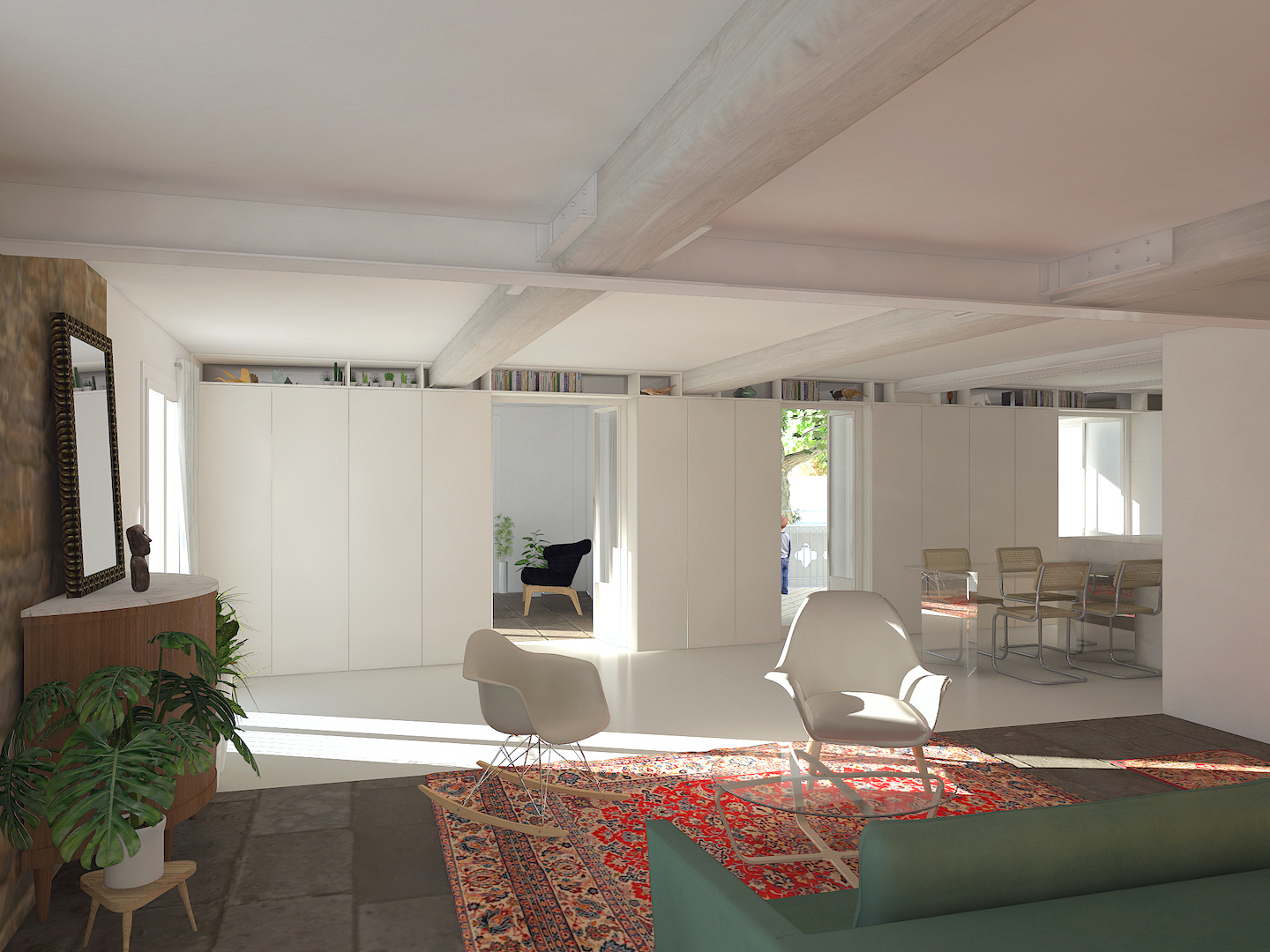 christophe-benichou-architectures-appartement AA-angle séjour-ouvert